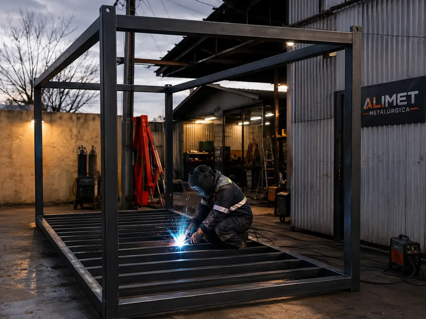 Trabajos de fabricación metálica ALIMET