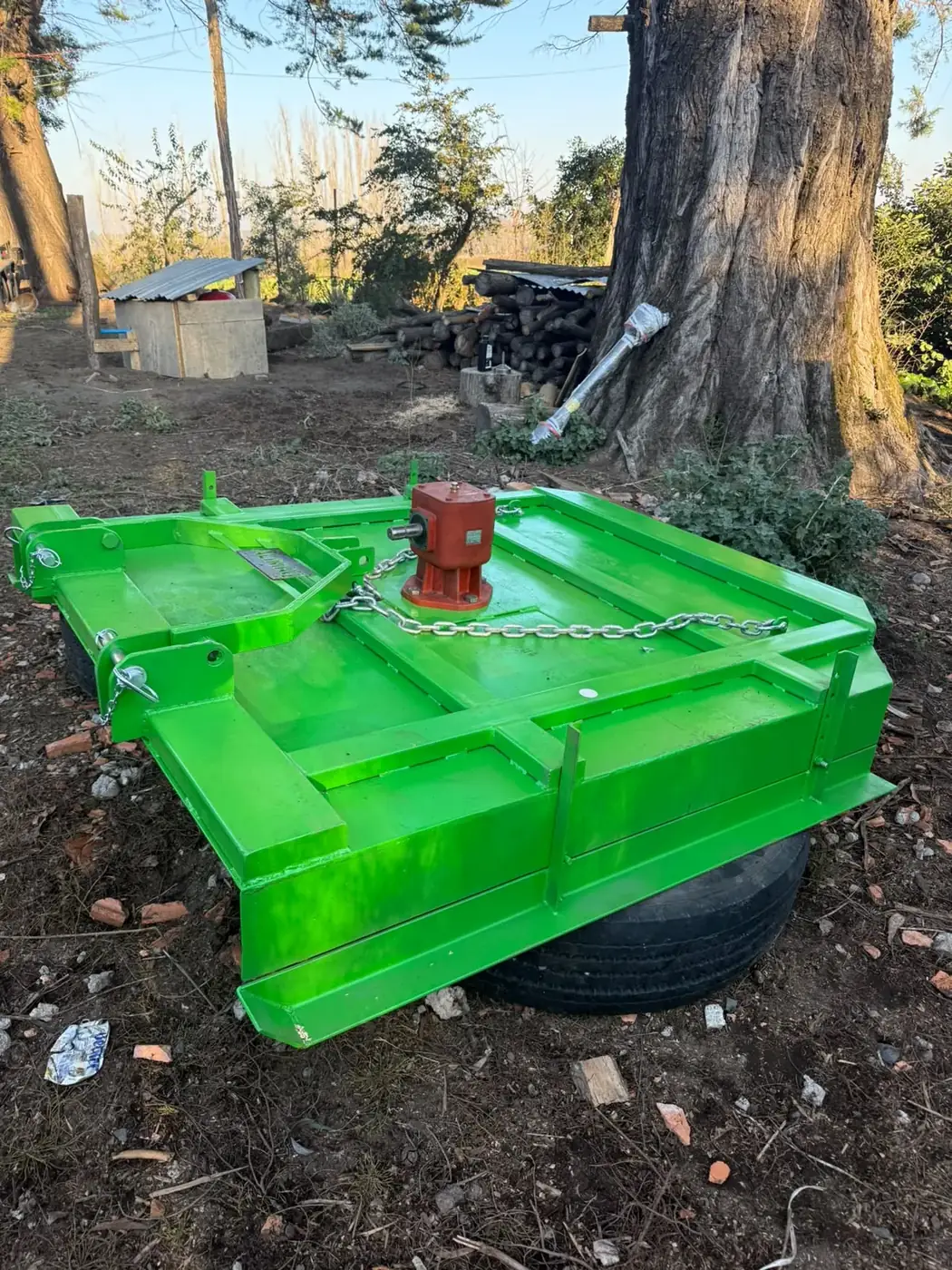 Niveladora agrícola verde ALIMAQ