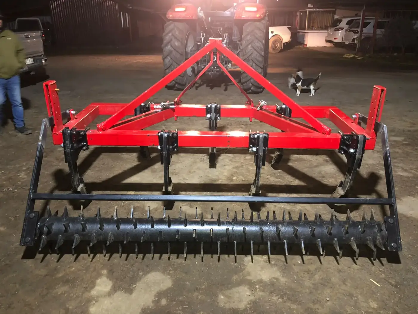 Subsolador agrícola con rodillo compactado ALIMAQ